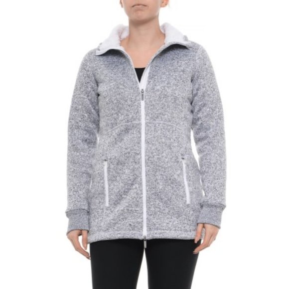 Freedom Trail Hooded Longline Jacket grey M - Picture 1 of 7